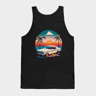 realistic car Tank Top